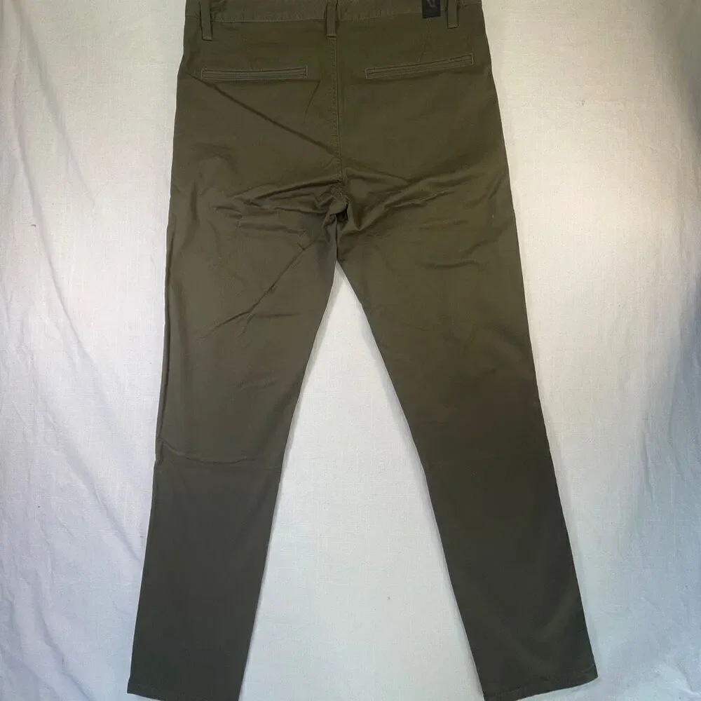 Vuori Green Stretch Classic Fit Collins Twill Cotton Straight Chino Pant Size 33
